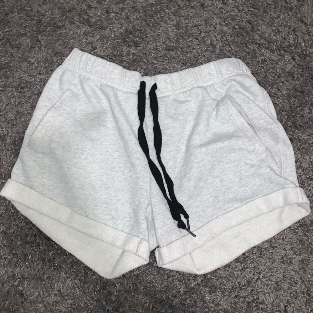 grey PINK shorts